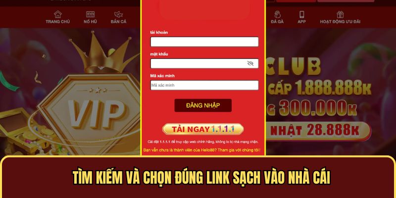 Hướng dẫn cách đăng nhập Hello88 chọn đúng link